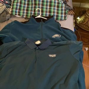 Eagles fleece and polo